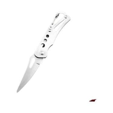 Imagem de Canivete Portátil Dobrável Para Chaveiro, Mini Faca Tática De Sobreviv