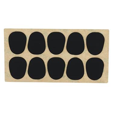 Imagem de LiebeWH Almofada de Bocal de Silicone, Almofada Macia Protetora para Músicos, Alta Resiliência e Ajuste Confortável para Tocar Música (Saxofone Preto 0,5)