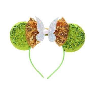 Imagem de Tiara De Orelhas Do Mickey Da Disney Para Mulheres, Acessórios De Cabe