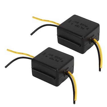 Imagem de HEEPDD Filtros de Ruído Filtros Capacitores ABS Redutores de Isolamento de Ruído de áudio para Equalizadores Amplificadores Amp Alto-falante de Fonte de Alimentação Estéreo 12V Relé de Carro