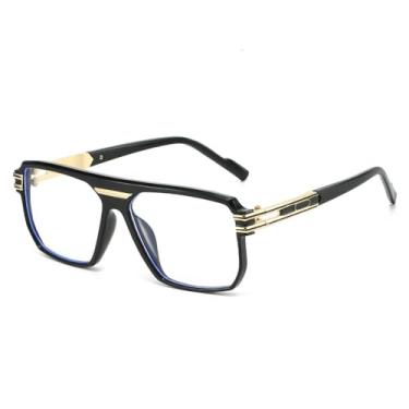 Imagem de Óculos de Sol UV400 - Jelly Color Gradient Metal Punk para Homens e Mulheres, Esportes ao Ar Livre, Corrida, Ciclismo, Preto Transparente