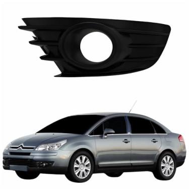 Imagem de GCOMPONENTES, Grade Farol Milha C4 Pallas Hatch 07 A 14 C Furo Preto Esqu