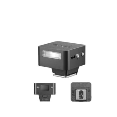 Imagem de Luz flash ZENIKZ ZT08 TTL para câmera, bateria de lítio embutida para câmera (preto para Fuji)