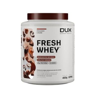 Imagem de Fresh Whey Pote 450g Dux Chocolate Belga e Avelã / CHOCOLATE BELGA E A