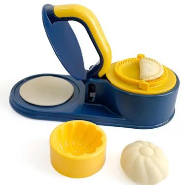Imagem de Maquina de Modelar Pastel Massa Bolinho Gyoza Ravioli Molde Lanchonete