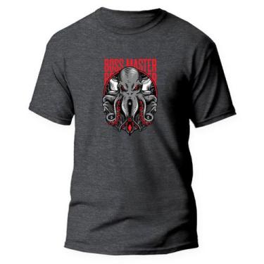 Imagem de Camiseta Basica Algodão Premium Estampa Digital Polvo Mau - Pavesi, Gr