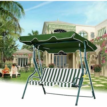 Imagem de Capa De Substituição Para Assento De Balanço, Dossel Para Cadeira De Balanço À Prova D'água Ao Ar Livre, Cobertura De Rede Para Pátio, Jardim Superior Ao Ar Livre (somente Capa)