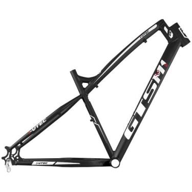 Imagem de Quadro aro 26 GTS M1 I-vtec Fat Bike alumínio - GTSM1, 20, Preto, Bran