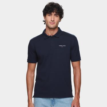 Imagem de Camisa Polo Tommy Jeans Linear Masculina-Masculino