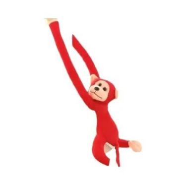 Imagem de Brinquedo De Pelúcia Macaco De Braço Longo 60/70CM Com Alça Anticolisã