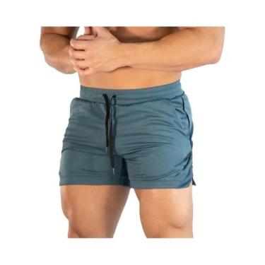 Imagem de Bermuda Esportiva Masculina plus Size Em Malha Respirável, Tendência D