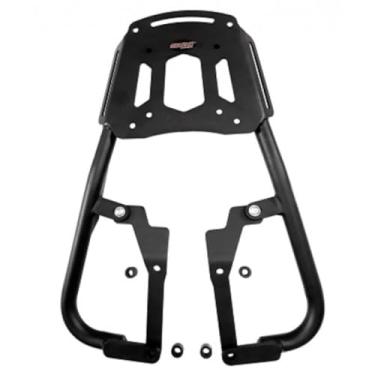 Imagem de Bagageiro Suporte Central Bau Bauleto Tiger 660 Sport 2022 Cor:Preto Fosco