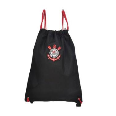 Imagem de Mochila Saco Esportiva Corinthians Original 14037