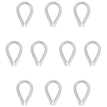 Imagem de Sapatilha Cabo De Aço 1/4`` 8,0003 Com 10 Unidades - Nord