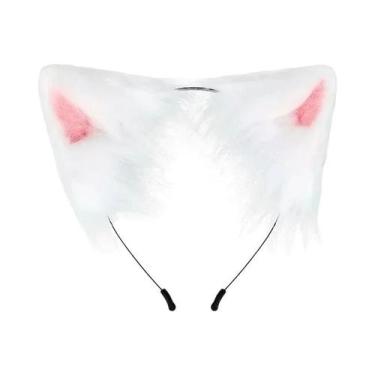 Imagem de Conjunto De Máscara, Cauda E Luvas De Raposa Para Fantasia De Gato, Ac