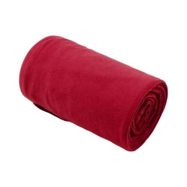 Imagem de Saco De Dormir Externo De Fleece 180x80cm Com Forro Interno Quente Par