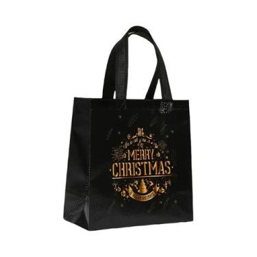 Imagem de Bolsas De Presente De Natal Com Boneco De Neve, 8 Peças, Sacolas De Na