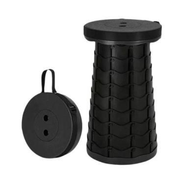 Imagem de Cadeira Dobrável Telescópica Portátil Leve Com Altura Ajustável Para V