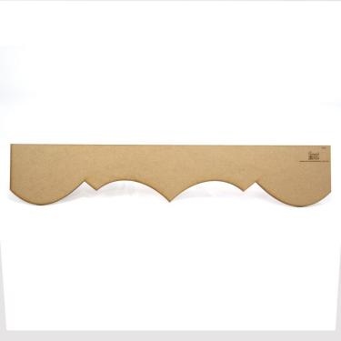 Imagem de Régua Para Barrado Mdf Bico G