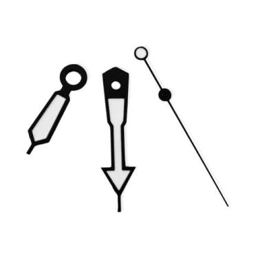 Imagem de Ponteiros De Relógio Luminosos Verdes Para Relógios Automáticos NH35 N