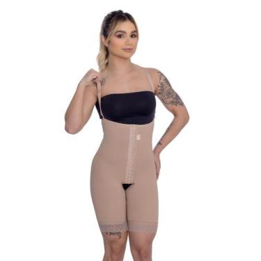 Imagem de Bermuda Modeladora cintura alta perna 1/2 coxa ab frontal - Corpo Pele