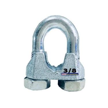 Imagem de Grampo Para Cabo De Aço 3/8" * 862 - DIV.
