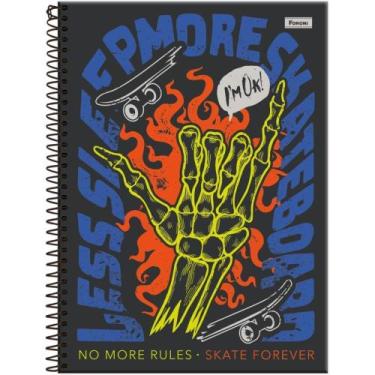 Imagem de Caderno 10X1 Capa Dura Drip 160Fls 04 Unid - Foroni