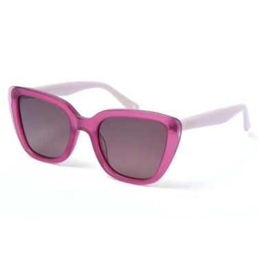 Imagem de Óculos de Sol Infantil Lilica Ripilica SLR189 C05 - Rosa Fúcsia 48