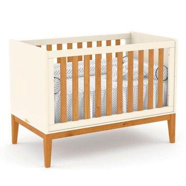 Imagem de Berço Americano Nature New Off White Freijó Eco Wood - Matic