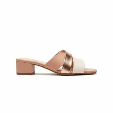 Imagem de Sandalia Modare Nude Ouro Rosado Feminina Ortopédica-Feminino