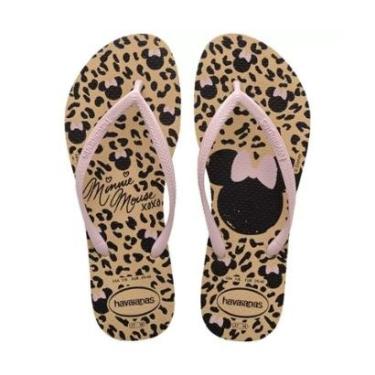 Imagem de Chinelo Havaianas Precata Sandalia Moda Silm Disney Feminino-Feminino