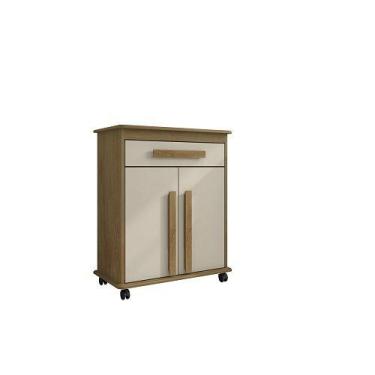 Imagem de Armário Multiuso Chile Cinamomo/Off White  RV Móveis