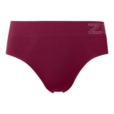 Imagem de Cueca Slip sem Costura Bordô Zee Rucci - Trend, P