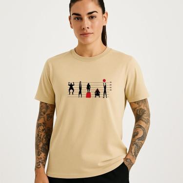 Imagem de Camiseta Feminina Treino Funcional Algodão Premium Super Macia Leve e Confortável-Feminino