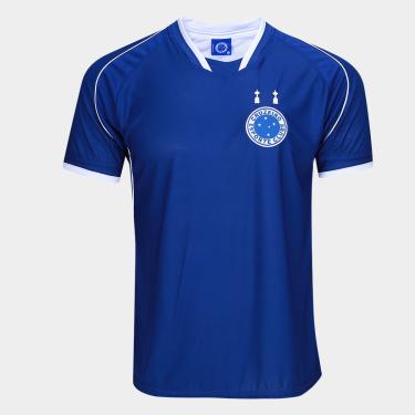 Imagem de Camisa Cruzeiro Retrô 2003 Masculina-Masculino