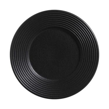 Imagem de Conjunto Com 6 Pratos De Sobremesa Nero Preto Matte Ø 19,5Cm