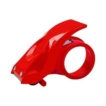 Imagem de Fita Adesiva Transparente Larga E Grossa Com Cortador Para Escritório 