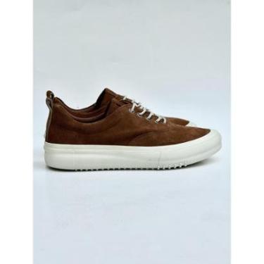 Imagem de Tênis Sneaker Camurça Eagle OOIZI Marrom-Masculino