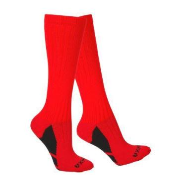 Imagem de Meião Futebol 3/4 Cano Médio Meia Futsal Society Kit 3 Pares Poliespor