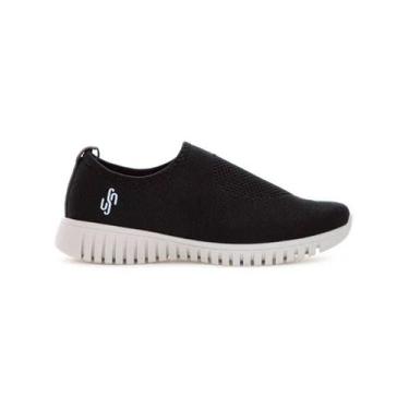 Imagem de Tênis Feminino Slip On Usaflex Sem Cadarço Casual Confortável Original