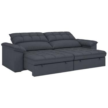 Imagem de Sofá Retrátil e Reclinável 3 Lugares 2m Monique