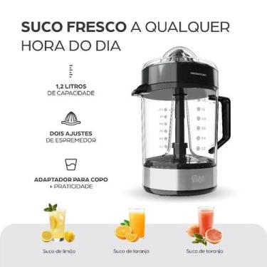 Imagem de Espremedor de Frutas Inox Wap 12L Prosdcimo WJ1200 40W 127V Desmontáve