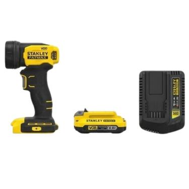 Imagem de Lanterna Led 20v Com Bateria 2.0ah E Carregador 110v Scl020-b2 Stanley