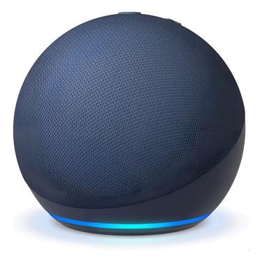 Imagem de Amazon Echo Dot 5th Gen Com Assistente Virtual Alexa - Azul Escuro