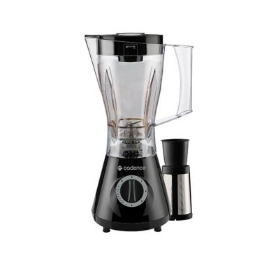 Imagem de Liquidificador Cadence LIQ347 350W 1,5L com Filtro Jarra Plástica 4 Velocidades Preto 110V
