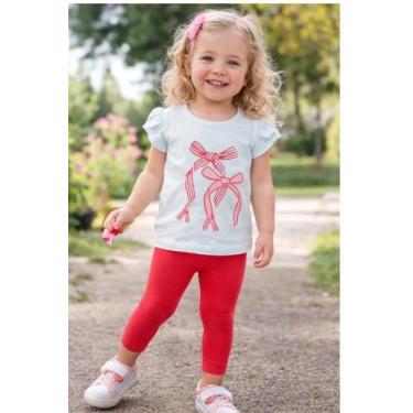 Imagem de 3 Peças Conjunto Infantil Menina 1 ano - TUNTURI