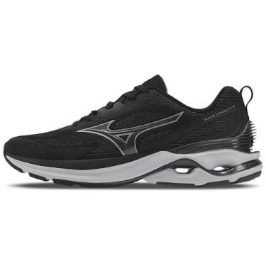 Imagem de Tênis de Corrida Masculino Mizuno Wave Dynasty 7, Preto, 42