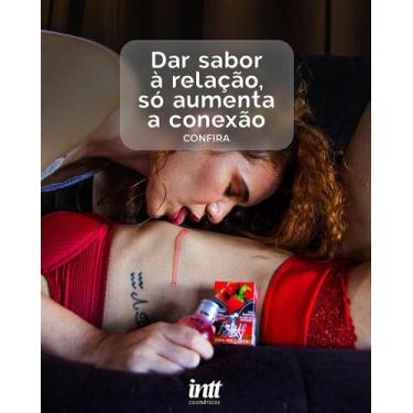 Imagem de Gel beijável para oral esquenta fruit sexy morango com champagne 40ml 
