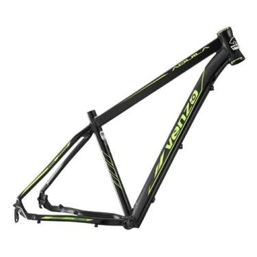 Imagem de Quadro bicicleta mtb venzo aquila aro 29, Pto, Amar, M (17)