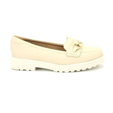 Imagem de Sapato Modare 7357.106 Mocassim Oxford Leve Salto Tratorado Feminino, 
